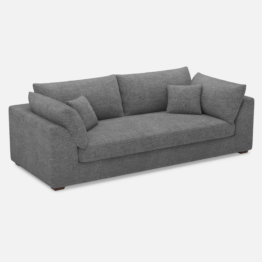 Silver-Grey-/-Chenille-Loveseat