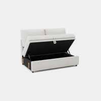 Misty-White-/-Chenille-Module-Loveseat