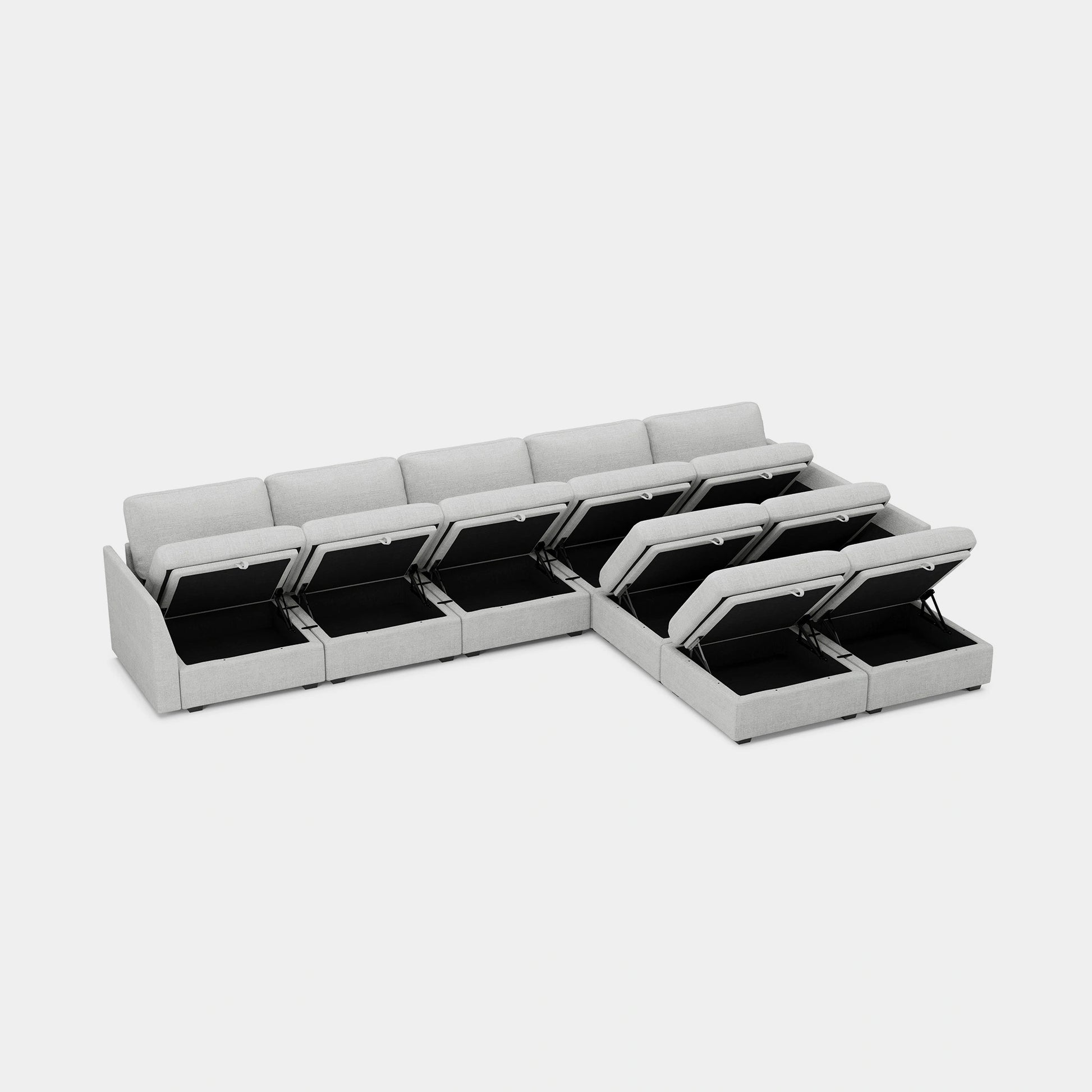 Cloud-Grey-/-Chenille-9-Seat-L-Shaped-Sectional