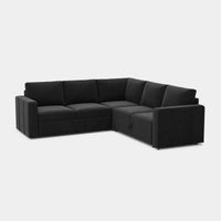 Ebony-Black-/-Velvet-5-Seat-L-Shaped-Pullout-Sectional