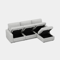 Cloud-Grey-/-Chenille-4-Seat-L-Shaped-Sectional