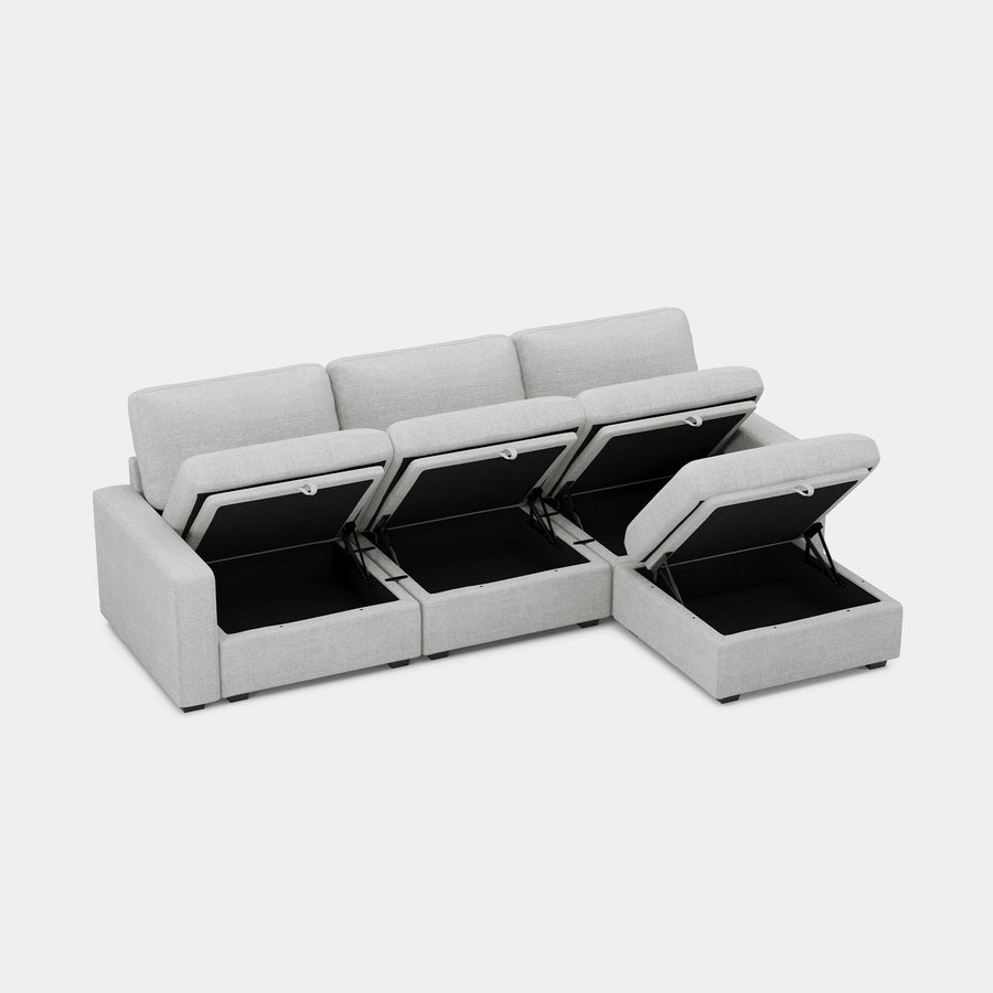 Cloud-Grey-/-Chenille-4-Seat-L-Shaped-Sectional