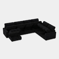 Onyx-Black-/-Corduroy-7-Seat-U-Shaped-Sectional