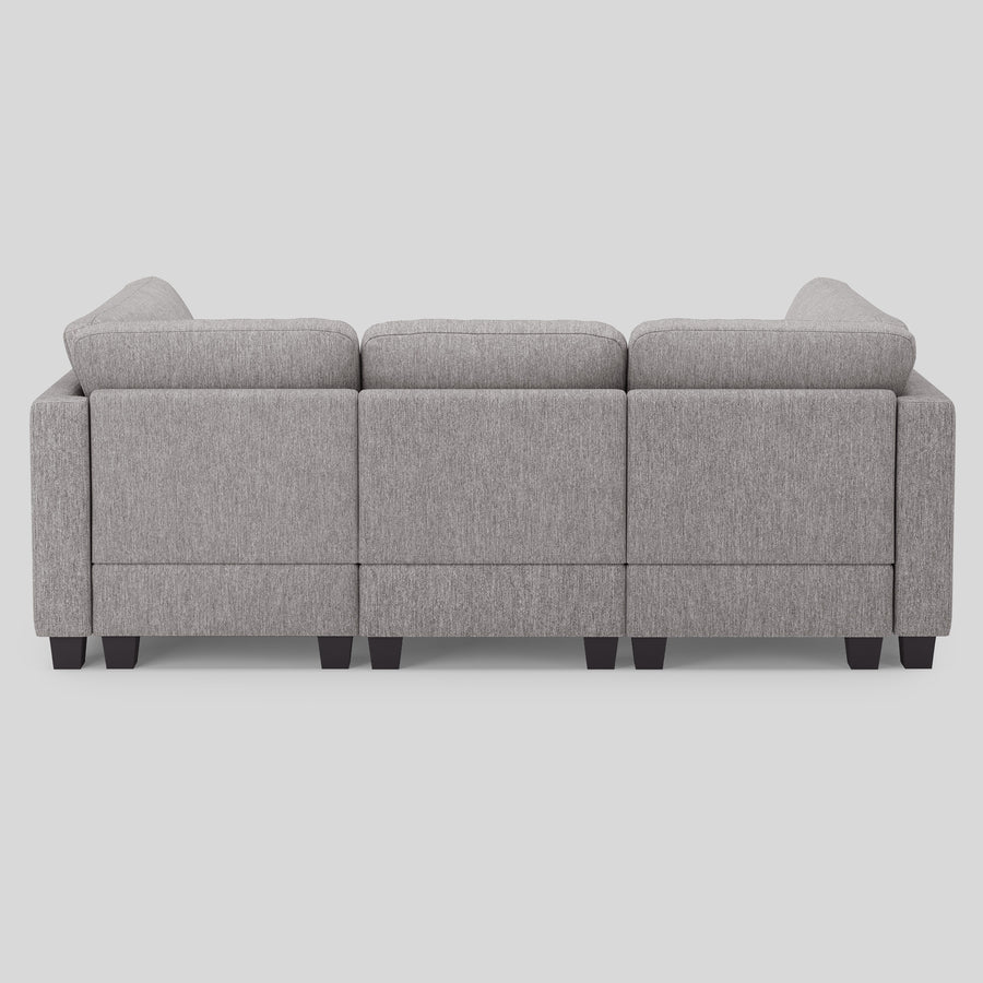 Flagstone-Grey-/-Terry-3-Seat-Sleeper-Sofa