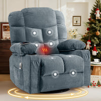 Avenia Swivel Recliner Chair Belffin