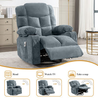 Avenia Swivel Recliner Chair Belffin