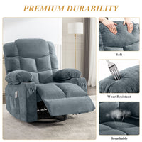 Avenia Swivel Recliner Chair Belffin