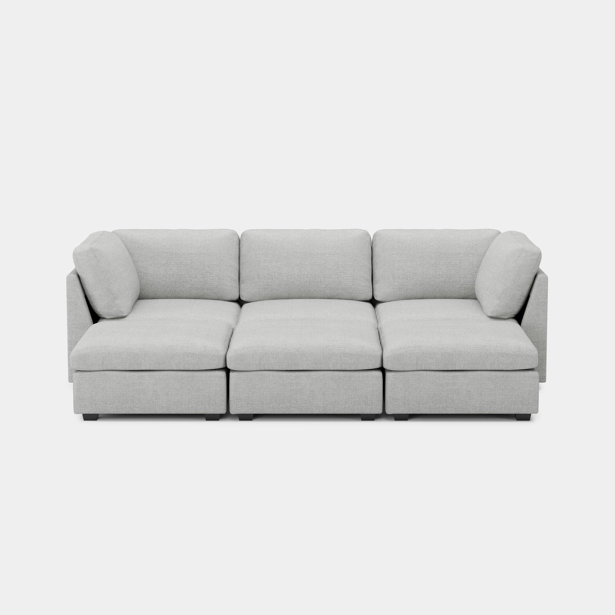 Cloud-Grey-/-Chenille-6-Seat-Open-Pit-Sectional