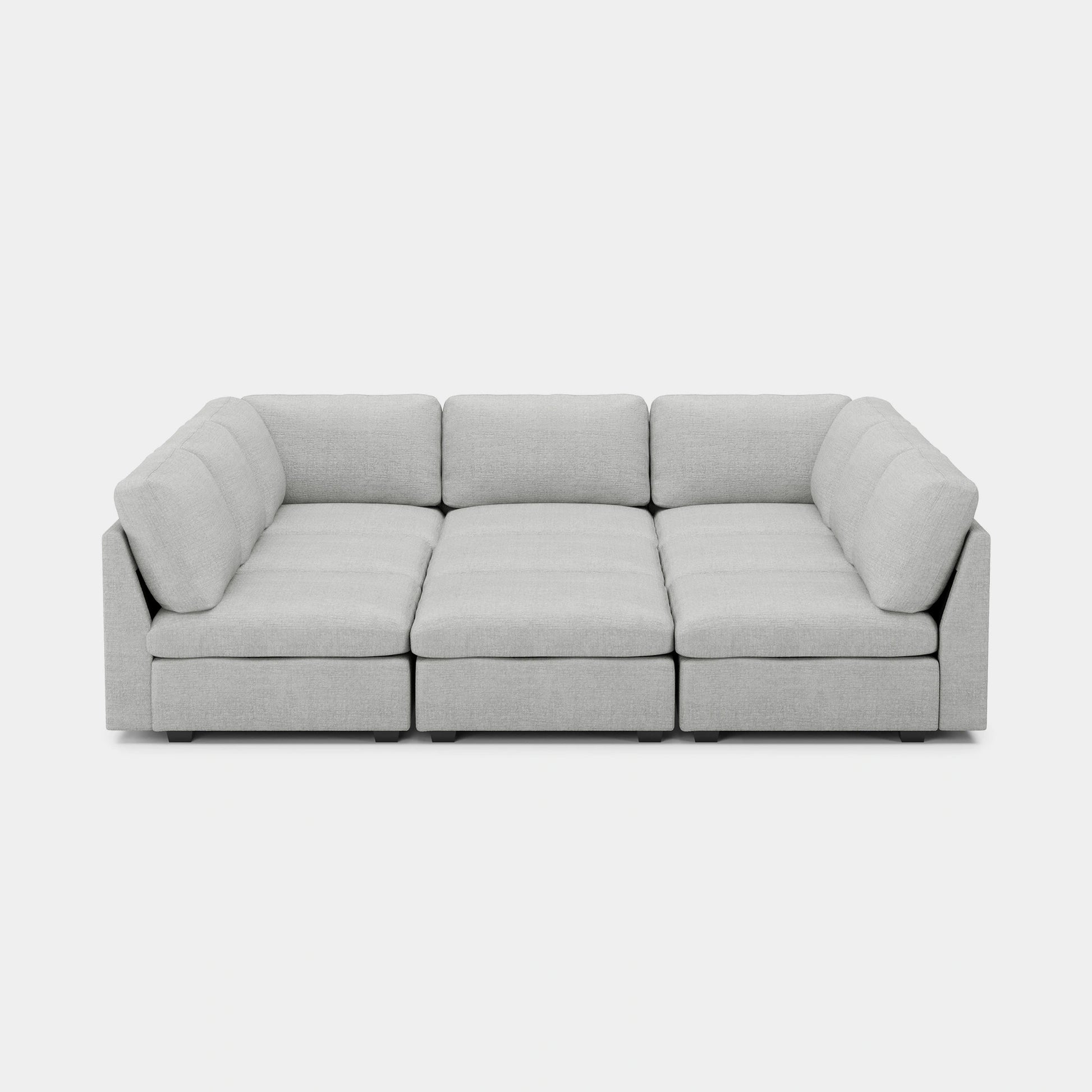 Cloud-Grey-/-Chenille-9-Seat-Pit-Sectional