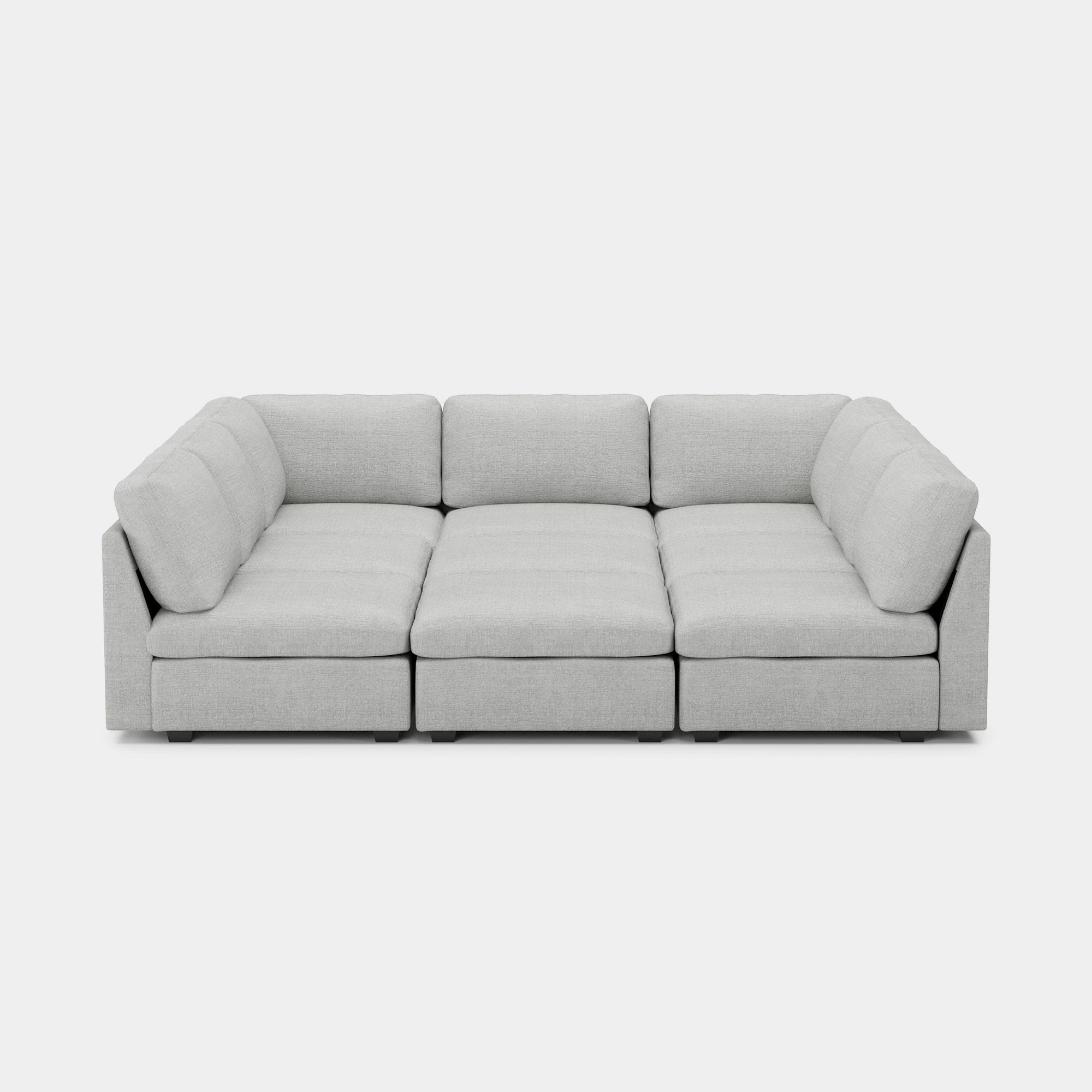 Cloud-Grey-/-Chenille-9-Seat-Pit-Sectional