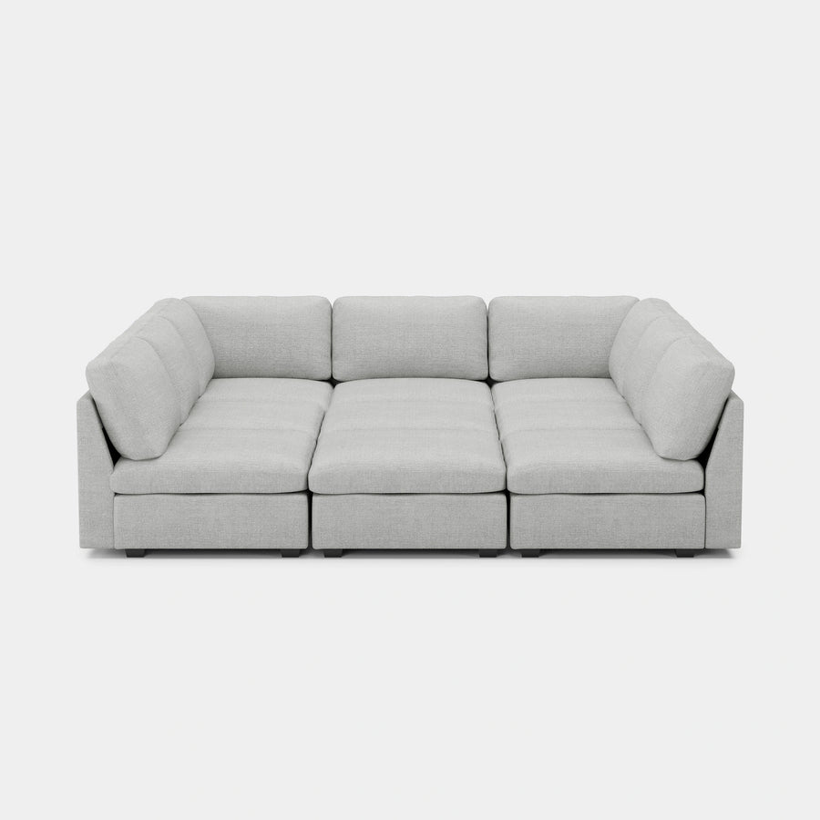 Cloud-Grey-/-Chenille-9-Seat-Pit-Sectional