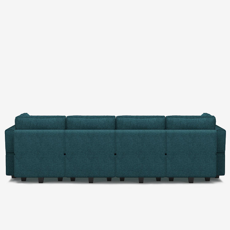 Belffin 6 Seats + 8 Sides  Modular Terry Sofa with Storage Seat