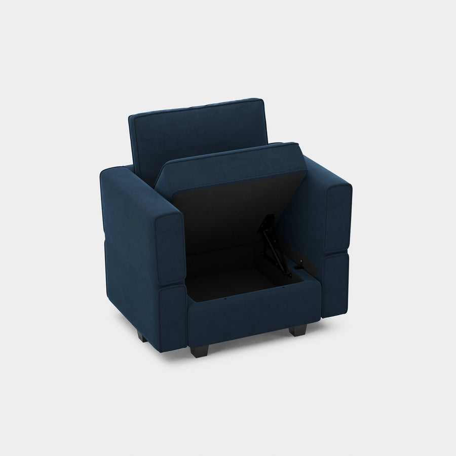 Soforia-Arm-Chair-Navy-Blue-Velvet-Storage