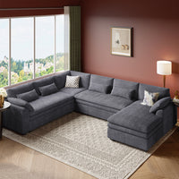 Vayla Oversized Cloud Modular Sofa Belffin
