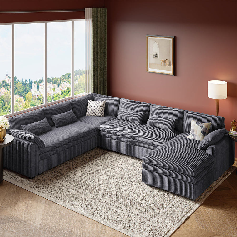 Vayla Oversized Cloud Modular Sofa Belffin