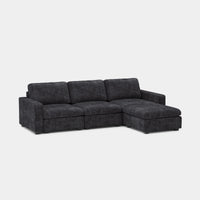 Graphite-Grey-/-Chenille-4-Seat-L-Shaped-Sectional