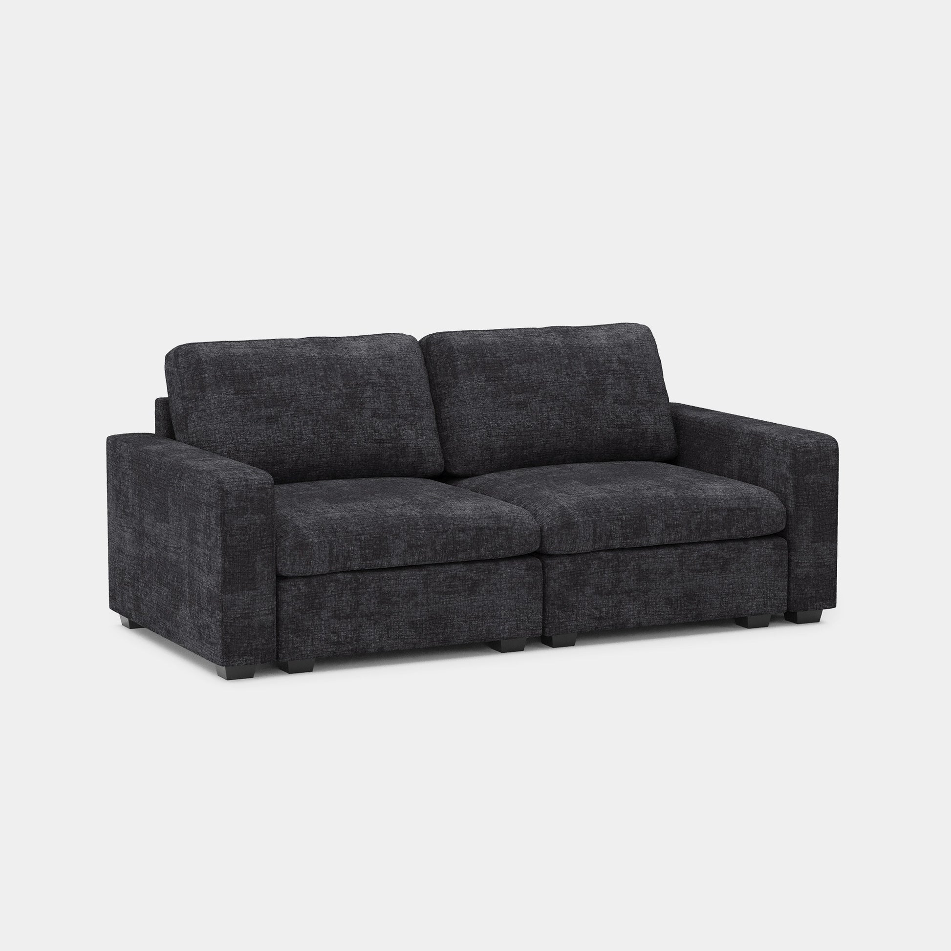 Graphite-Grey-/-Chenille-Loveseat