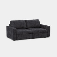 Graphite-Grey-/-Chenille-Loveseat