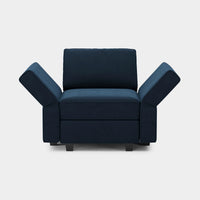 Soforia-Arm-Chair-Navy-Blue-Velvet-Adjustable-Backrest