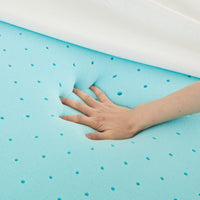 Belffin Gel Memory Foam Mattress Topper Belffin