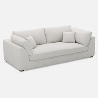 Misty-White-/-Chenille-Loveseat