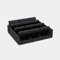 Graphite-Grey-/-Chenille-9-Seat-Pit-Sectional