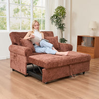 Rustic-Brown-/-Chenille-round-arm