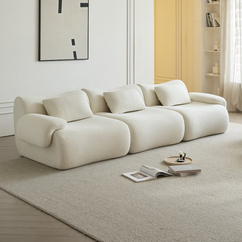 Boucle-Mint-Cream-3-Seats-Sofa