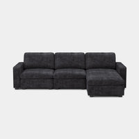 Graphite-Grey-/-Chenille-4-Seat-L-Shaped-Sectional