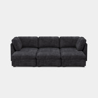 Graphite-Grey-/-Chenille-6-Seat-Open-Pit-Sectional