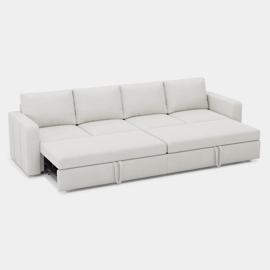 Misty-White-/-Chenille-4-Seat-Double-Pullout-Sofa