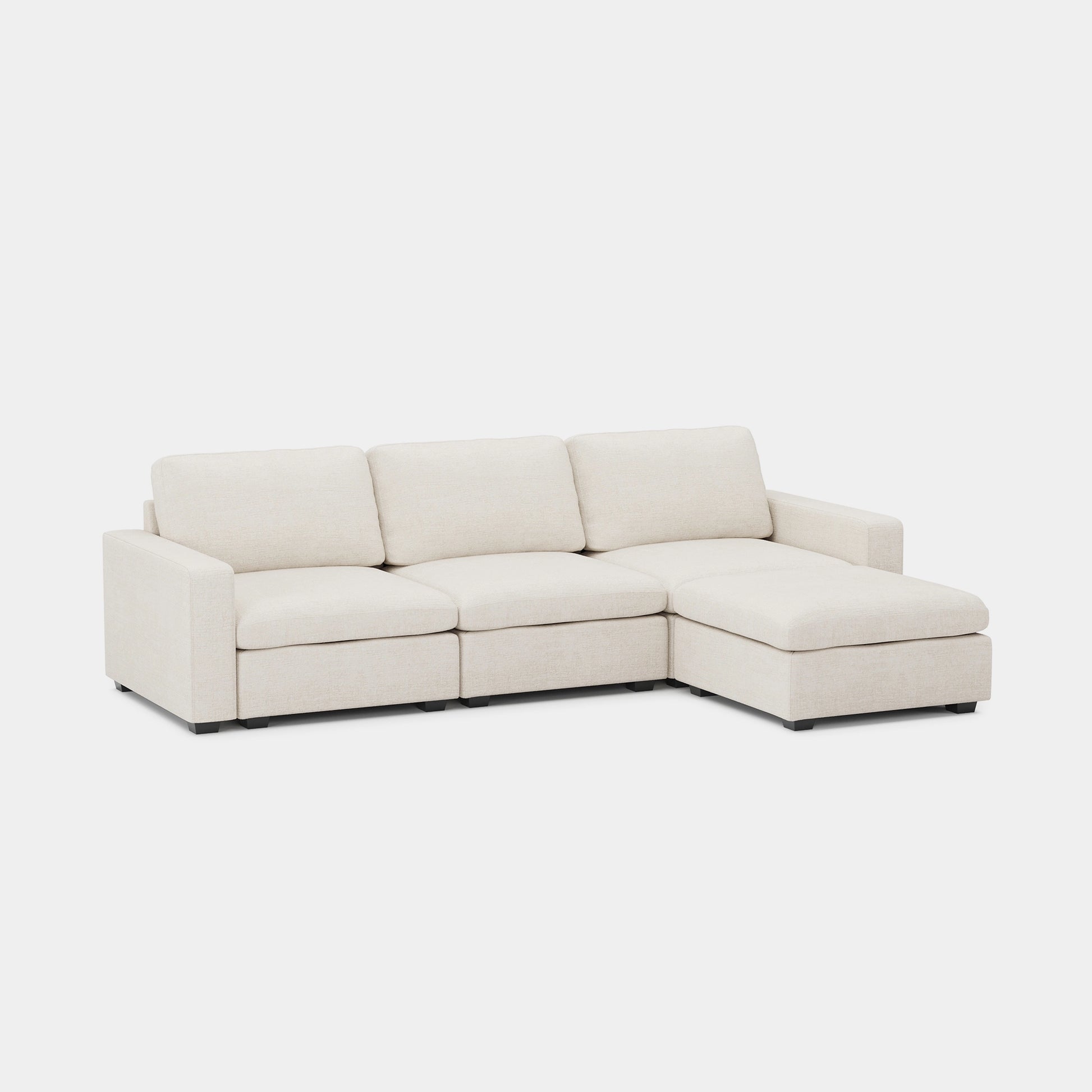 Misty-White-/-Chenille-4-Seat-L-Shaped-Sectional