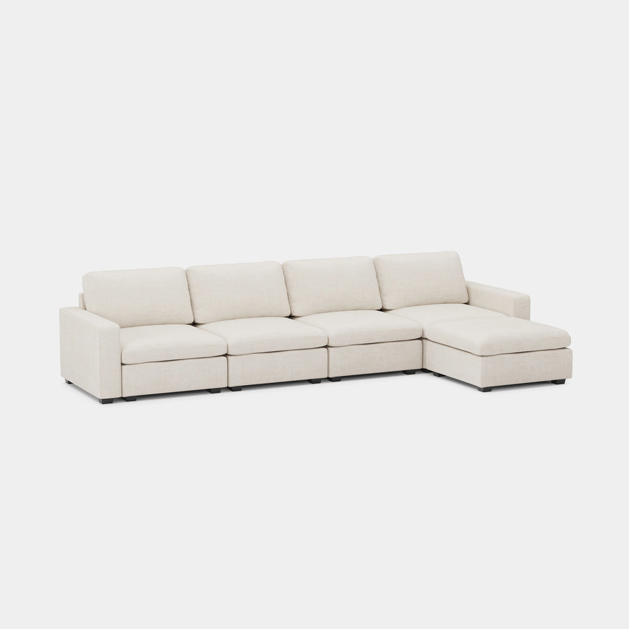Misty-White-/-Chenille-5-Seat-L-Shaped-Sectional