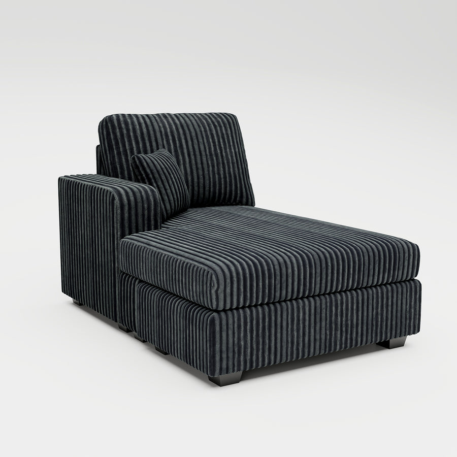 Shadow-Charcoal-/-Corduroy-Module-Left-Arm-Chaise