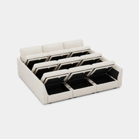 Misty-White-/-Chenille-9-Seat-Pit-Sectional