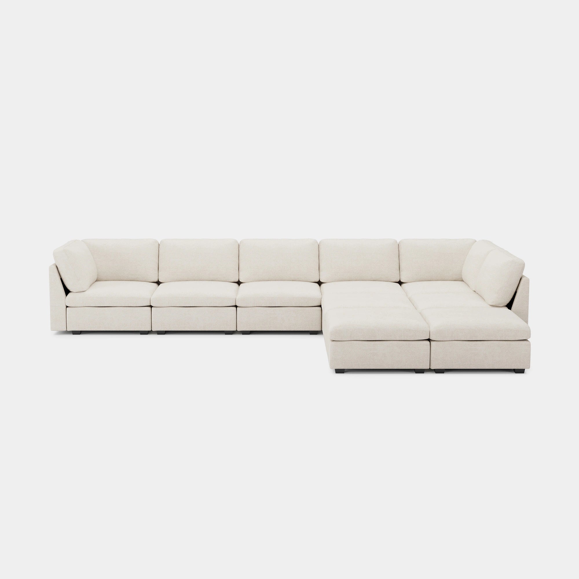 Misty-White-/-Chenille-9-Seat-L-Shaped-Sectional
