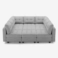 Pebble-Grey-/-Weave-9-Seat-Pit-Sectional