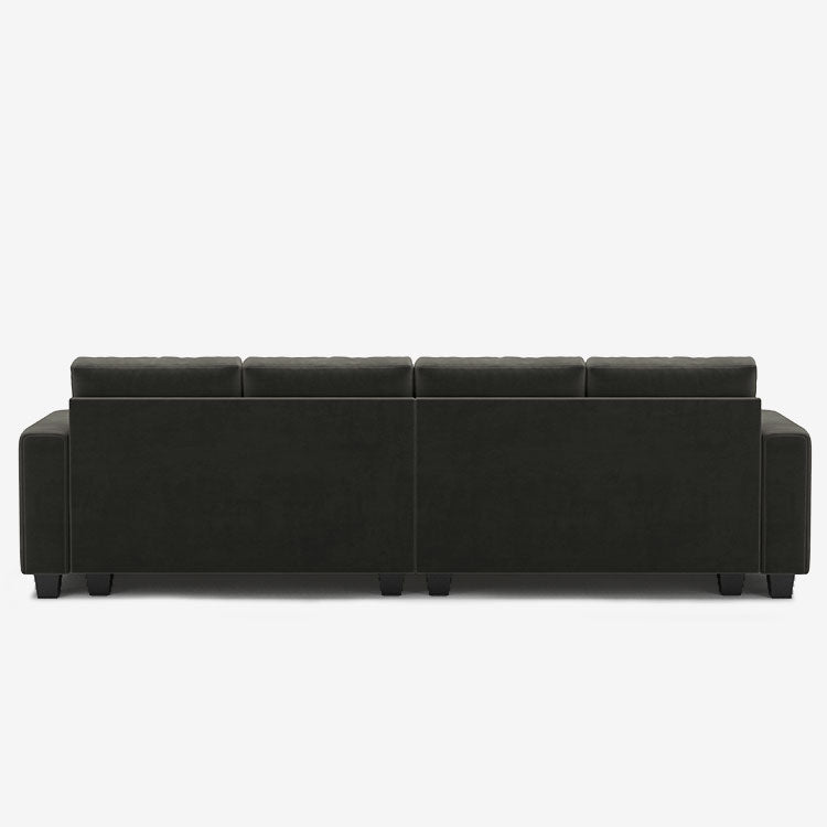 Belffin 8 Seats Modular Velvet Tufted Sleeper Sofa