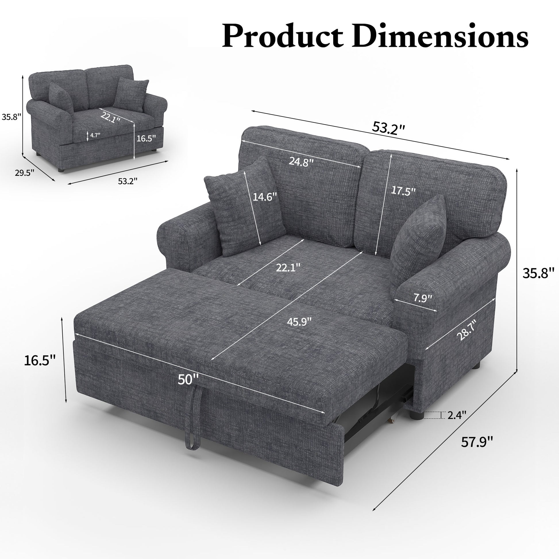 Chenille-round-arm-Bold-Grey-dimension