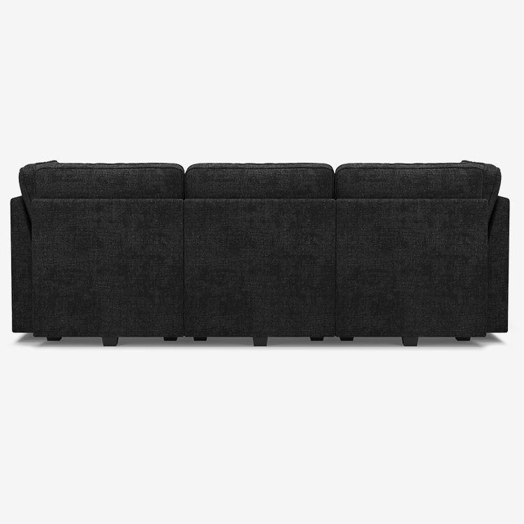 Belffin 6 Seats + 5 Sides Oversized Modular Chenille Cloud Sleeper Sofa with Large Storage Seat