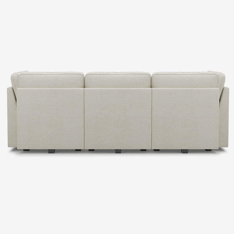 Belffin 6 Seats + 5 Sides Oversized Modular Chenille Cloud Sleeper Sofa with Large Storage Seat