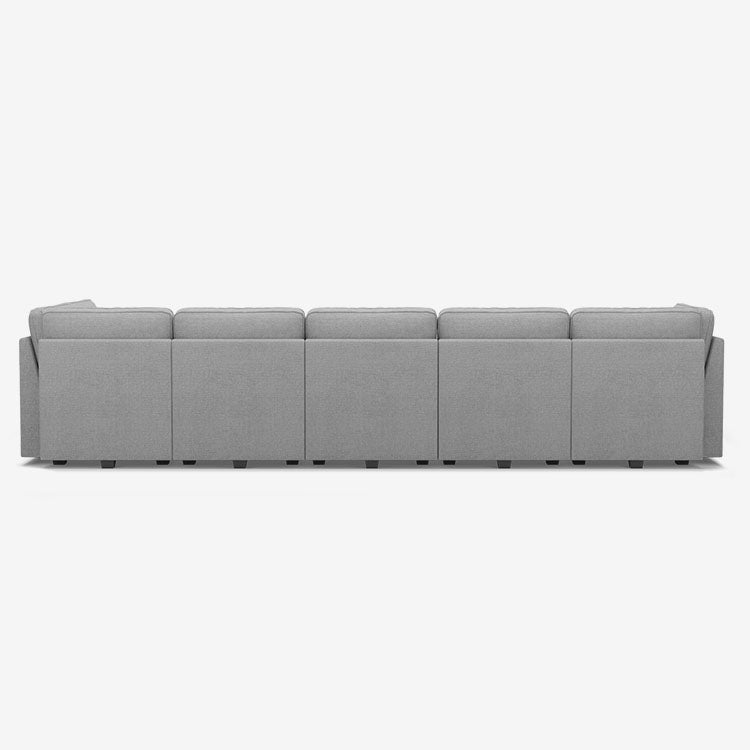 Belffin 9 Seats + 8 Sides Oversized Modular Chenille Cloud  Sofa with Large Storage Seat