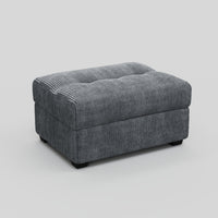 Pewter-Grey-/-Corduroy-Module-Ottoman