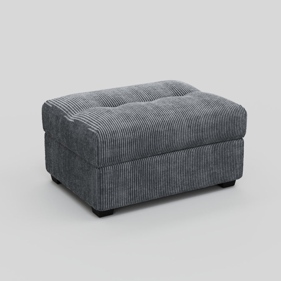 Pewter-Grey-/-Corduroy-Module-Ottoman