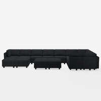 Obsidian-Black-/-Corduroy-21-Seat-U-Shaped-Sectional