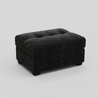 Obsidian-Black-/-Corduroy-Module-Ottoman