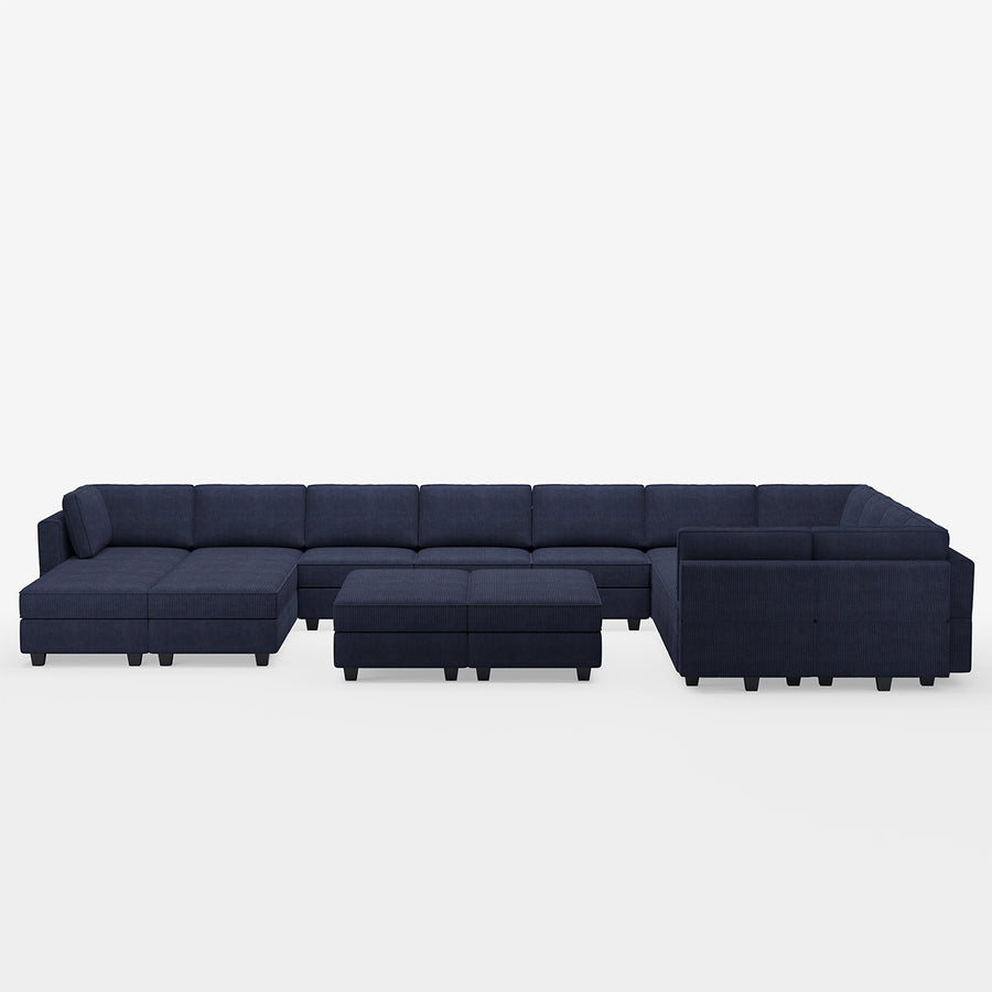 Indigo-Blue-/-Corduroy-21-Seat-U-Shaped-Sectional