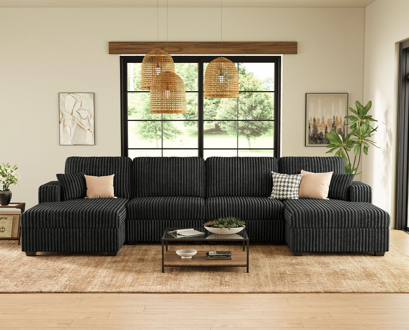 Cordelle 4 Seats Sofa