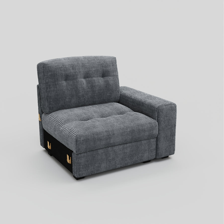 Pewter-Grey-/-Corduroy-Module-Right-Seat