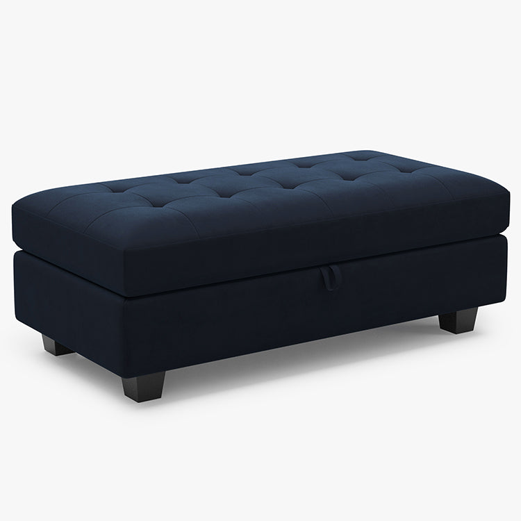 Belffin Modular Velvet Tufted Long Ottoman